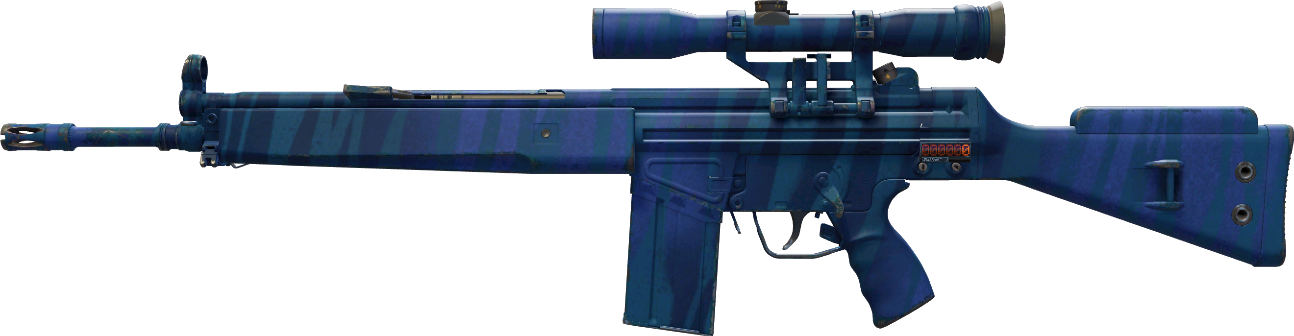 StatTrak™ Azure Zebra