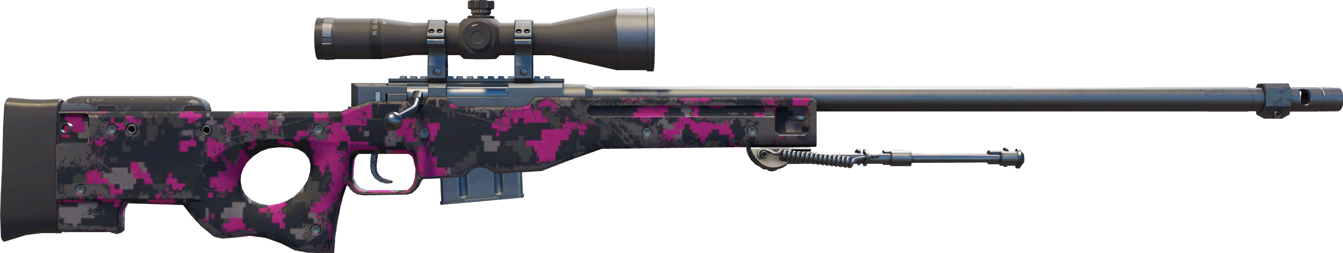 Camuflagem Digital — Rosa