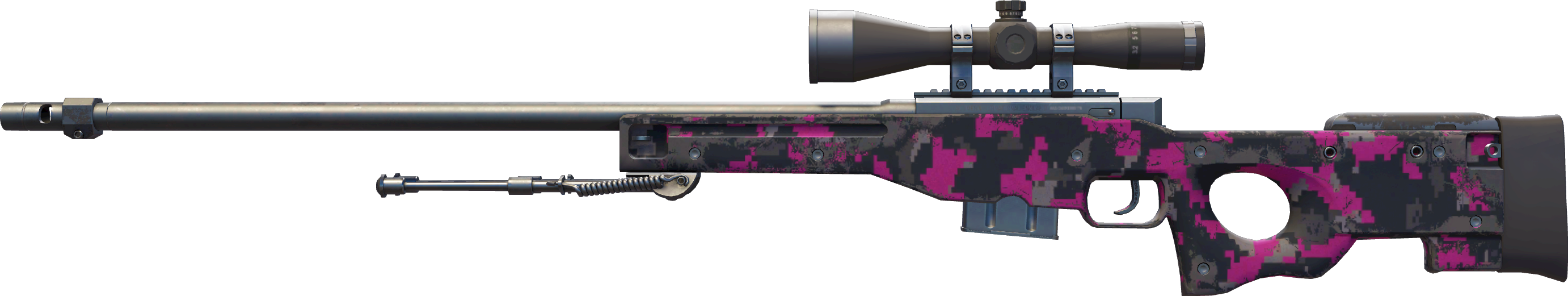 Camuflagem Digital — Rosa