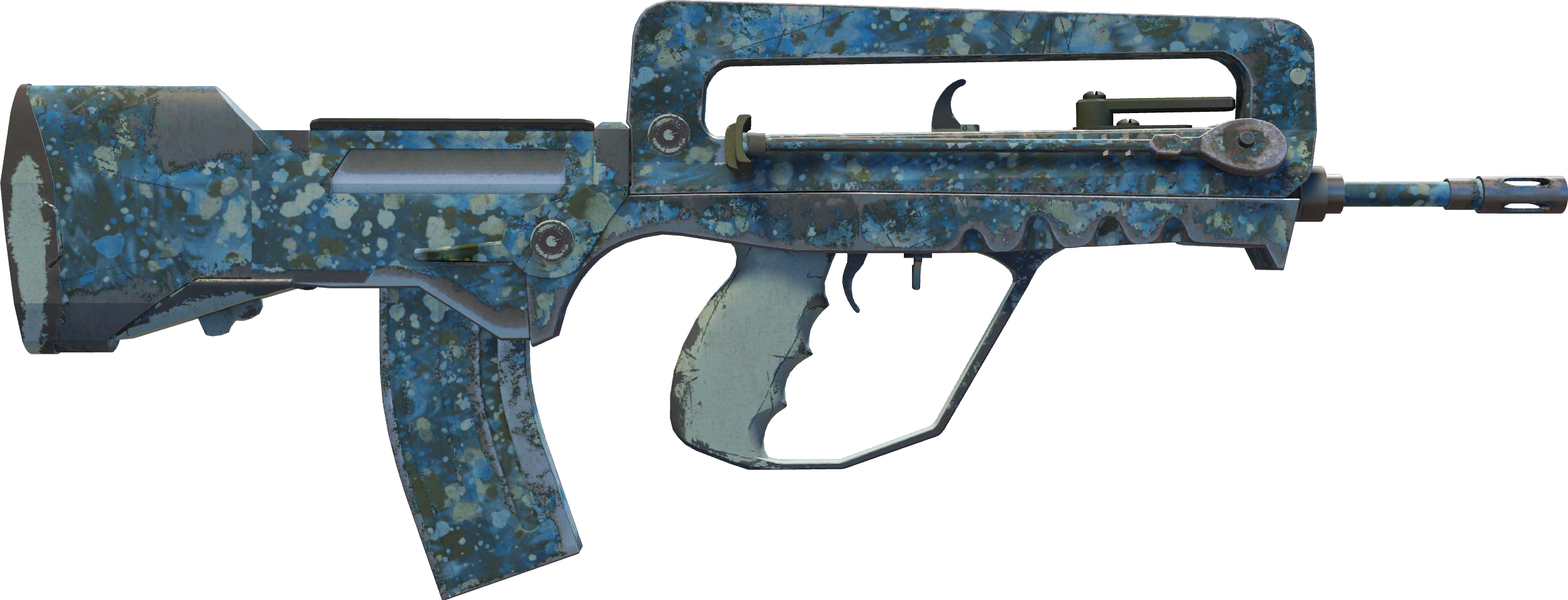 FAMAS | Cyanospatter | Bleik Store