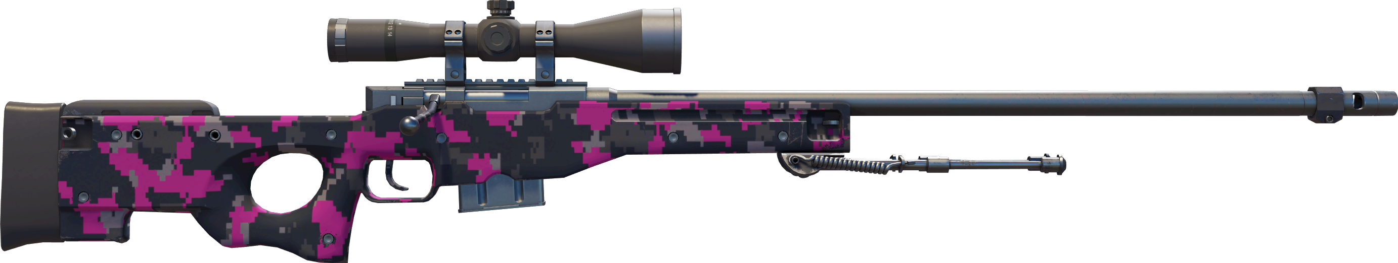 Camuflagem Digital — Rosa