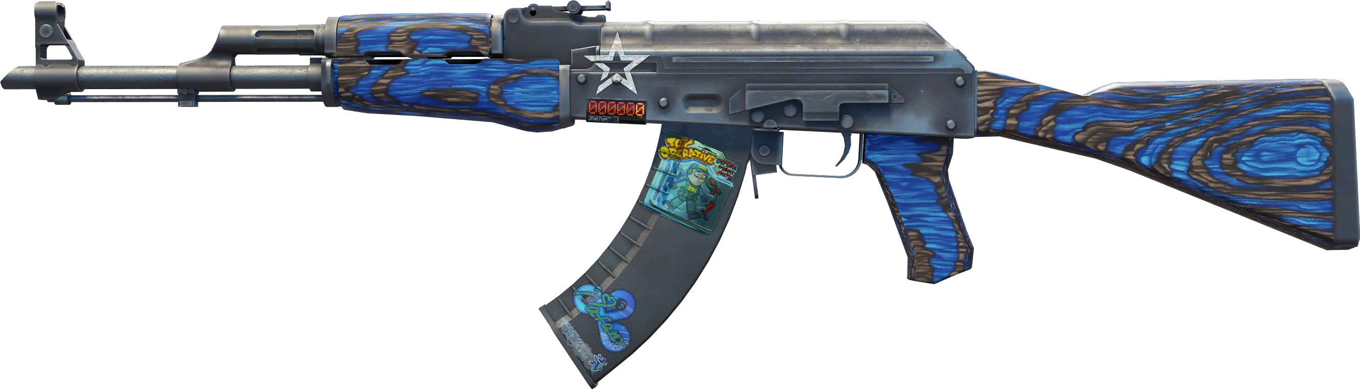 StatTrak™ Blue Laminate