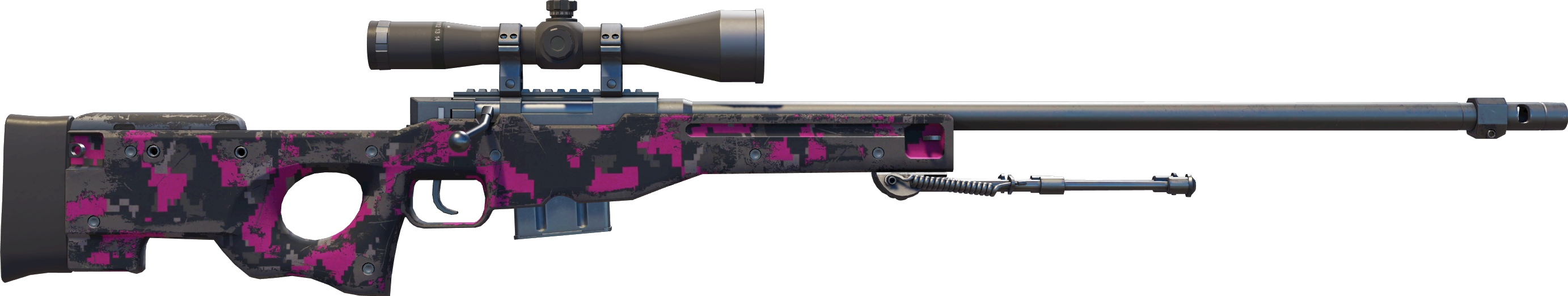 Camuflagem Digital — Rosa